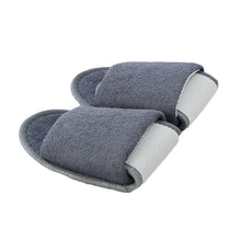 Load image into Gallery viewer, 2019 New Simple Unisex Slippers Hotel Travel Spa Portable Men Slippers Disposable Home Guest Indoor Cotton Fabric Men Slipper