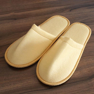 2019 New Simple Unisex Slippers Hotel Travel Spa Portable Men Slippers Disposable Home Guest Indoor Cotton Fabric Men Slipper