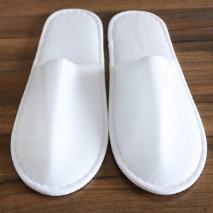 2019 New Simple Unisex Slippers Hotel Travel Spa Portable Men Slippers Disposable Home Guest Indoor Cotton Fabric Men Slipper