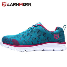 Load image into Gallery viewer, LARNMERN Lightweight Breathable Men Safety Shoes Steel Toe Work Shoes For Men Anti-smashing Construction Sneaker With Reflective